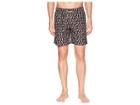 Bugatchi Seahorse Swim Trunk (black) Men's Swimwear