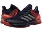 Adidas Adizero Ubersonic 2 (navy/ecru Tint/scarlet) Men's Tennis Shoes
