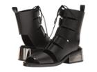 Shellys London Crozet Sandal (black Leather) Women's 1-2 Inch Heel Shoes