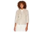 Dylan By True Grit Lite Cashmere Soft Fur Crop Jacket (natural) Women's Coat