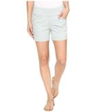 Jag Jeans Ainsley Pull-on 5 Shorts In Bay Twill (soft Sage) Women's Shorts