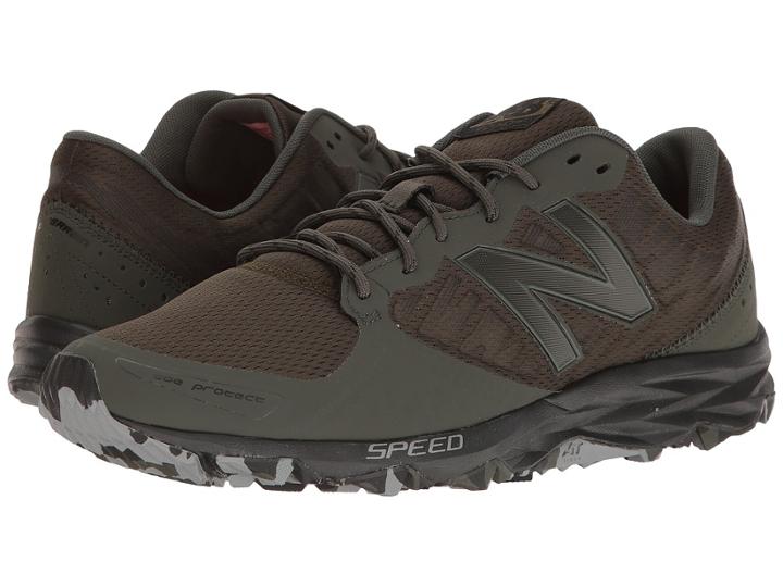 New Balance T690v2 Speed Ride (force Green/black/alpha Orange) Men's Running Shoes