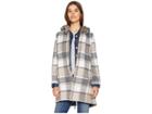 Bb Dakota You Oughta Know Fuax Fur Hood Coat (tan) Women's Coat