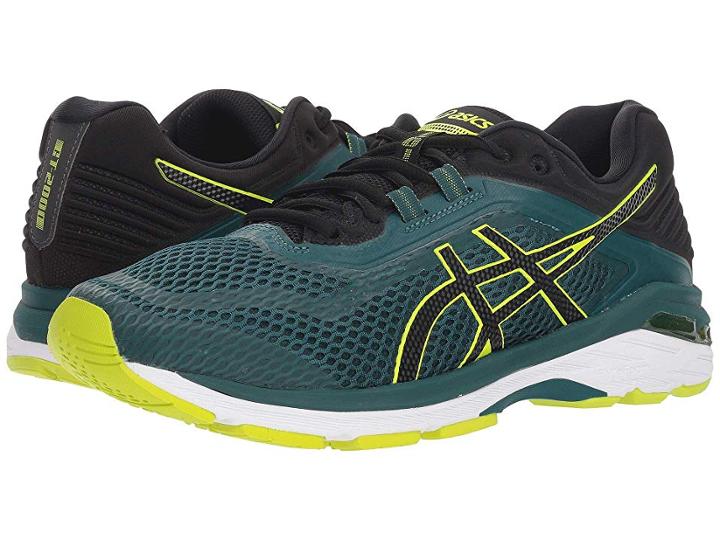 Asics Gt-2000 6 (everglade/black) Men's Running Shoes
