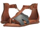 Born Timina (blue/rust Full Grain Combo) Women's Sandals