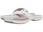 Clarks Brinkley Reef Boxed (white Synthetic) Women's Sandals