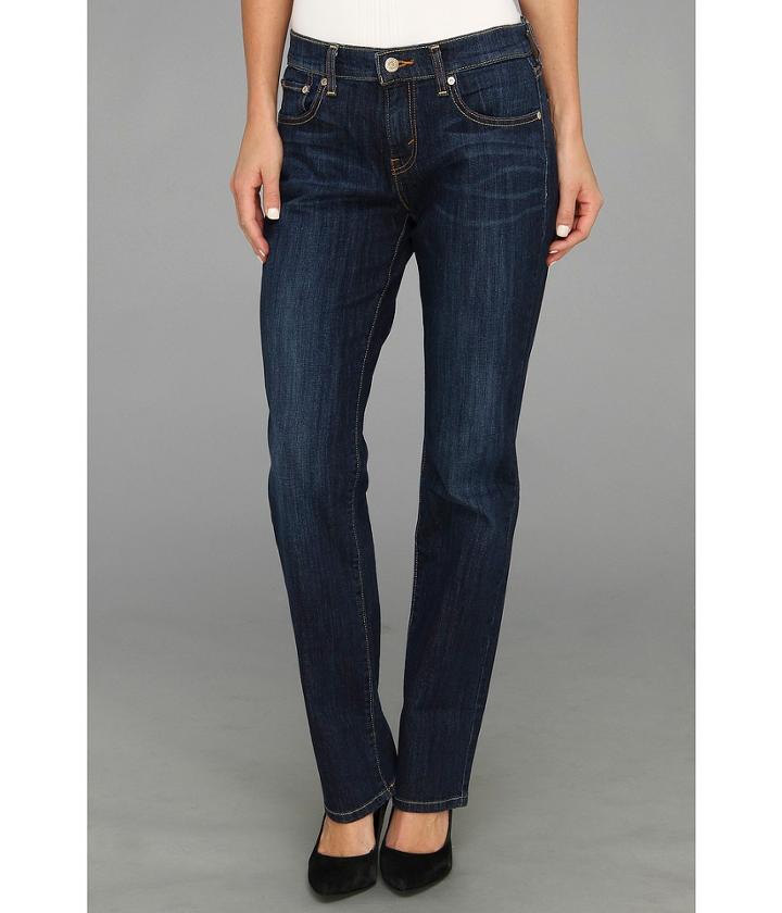 Levi's(r) Womens 505(r) Straight Leg Jean (sleek Blue W/ Chain Link Arcuate) Women's Jeans