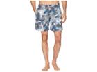Bugatchi Modern Floral Swim Trunk (graphite) Men's Swimwear