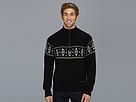 Exofficio - Cafenisto 1/4 Zip Jacquard Sweater (black)