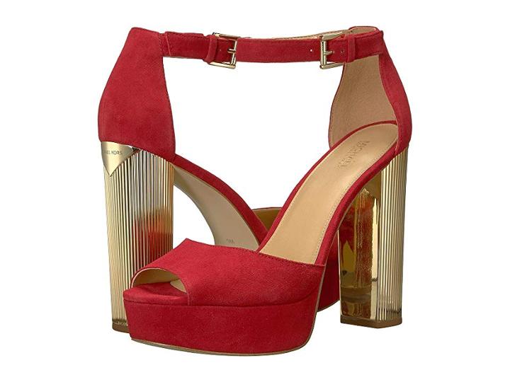 Michael Michael Kors Paloma Platform (scarlet) Women's Shoes