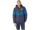 Nike Nsw Synthetic Fill Jacket Hoodie (obsidian/blue Force/obsidian/sail) Men's Coat