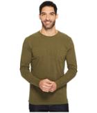 Kuhl Stir Long Sleeve Shirt (olive) Men's Long Sleeve Pullover