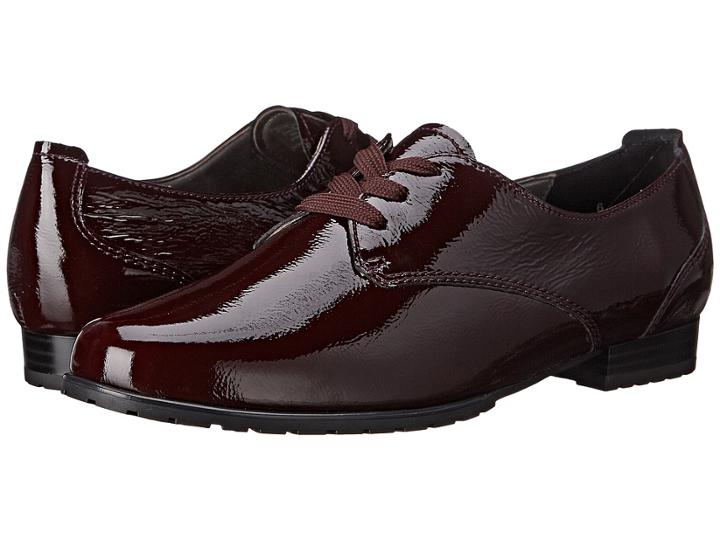 Ara Katherine (burgundy Crinkle Patent) Women's Shoes