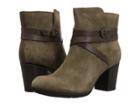 Clarks Enfield Coco (olive Suede/leather Combination) Women's  Shoes