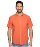 Tommy Bahama The Salvatore Camp Shirt (burnt Coral) Men's Clothing