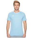 Adidas Entrada 18 Jersey (clear Blue/white) Men's Clothing