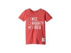 The Original Retro Brand Kids Nice Naughty I Tried Mocktwist Tee (toddler) (mocktwist Red) Boy's T Shirt