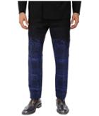 Vivienne Westwood Tartans Diamonds Trouser (black/blue) Men's Casual Pants