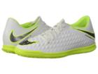 Nike Phantomx 3 Club Ic (white/metallic Cool Grey/volt/metallic Cool Grey) Men's Soccer Shoes
