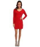 Christin Michaels 100% Cashmere Brooke Shift Dress (red) Women's Dress
