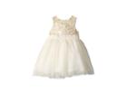 Nanette Lepore Kids Lurex Embroidered Tulle Dress (infant) (off-white) Girl's Dress