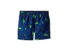The North Face Kids Hike/water Shorts (toddler) (cosmic Blue Wild West Critters Print/classic Green (prior Season) Boy's Shorts