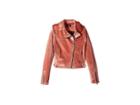 Hudson Kids Nadia Moto Jacket (big Kids) (peach) Girl's Coat