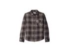 Billabong Kids Freemont Flannel Shirt (big Kids) (charcoal) Boy's Long Sleeve Button Up