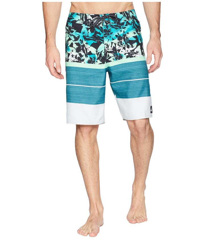 Quiksilver Slab Island 21 Boardshorts (atlantic Deep) Men's Swimwear