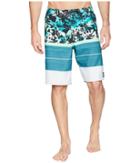 Quiksilver Slab Island 21 Boardshorts (atlantic Deep) Men's Swimwear