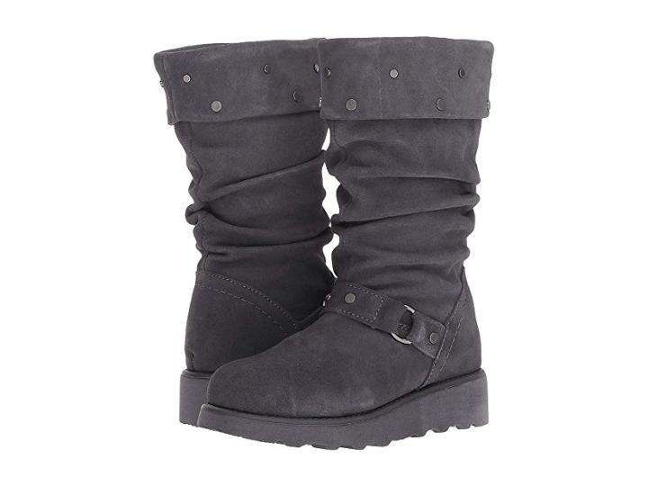 Bearpaw Kids Eureka (little Kid/big Kid) (charcoal) Girls Shoes