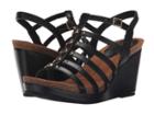 Sofft Cassie (black Goat Light Pull Up) Women's Wedge Shoes