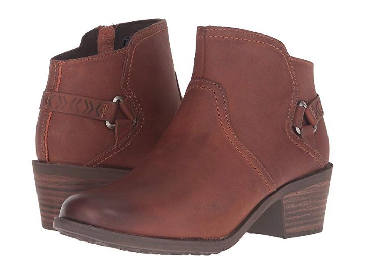 Teva Foxy Leather (cognac) Women's Shoes