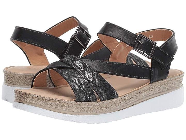 Patrizia Judie (black) Women's Sandals