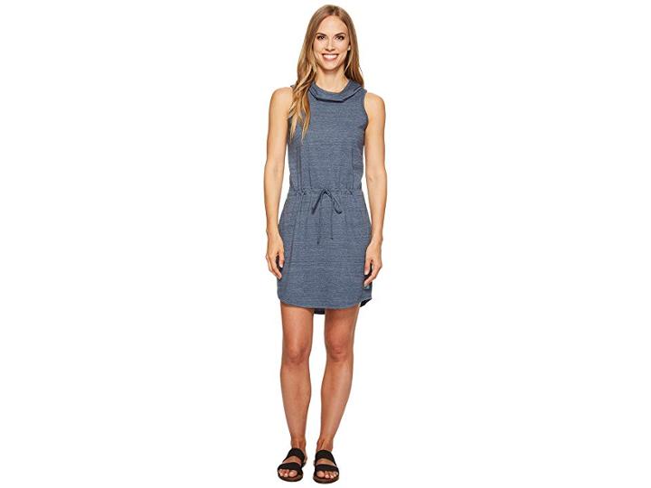 The North Face Tri-blend Dress (ink Blue Heather) Women's Dress