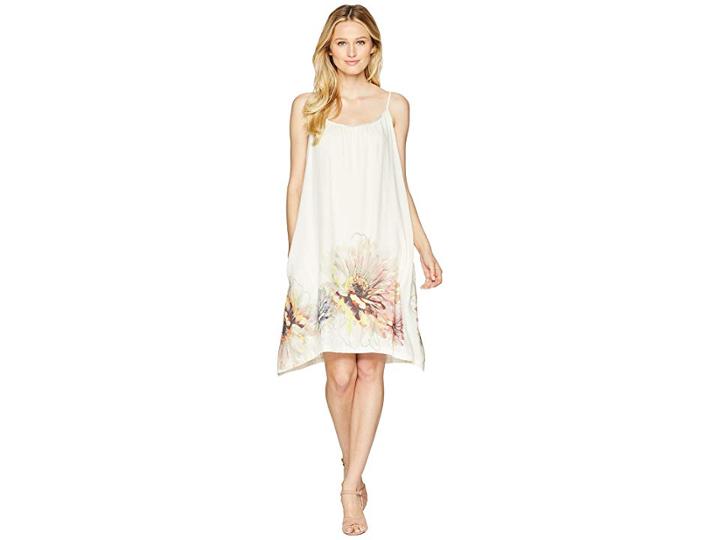 Dylan By True Grit Daydreamer Washed Linen Dress With Pockets Lining (multi) Women's Dress