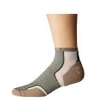 Thorlos Experia No Show Single Pair (dusty Olive) No Show Socks Shoes