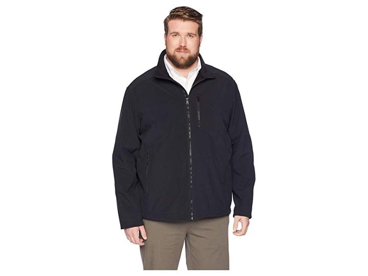 Polo Ralph Lauren Big Tall Barrier Jacket (polo Black) Men's Coat