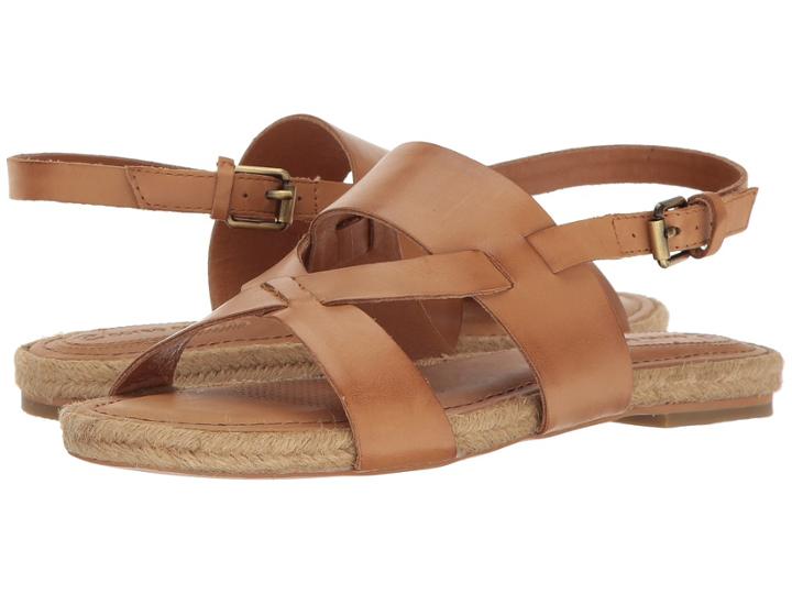 Cc Corso Como Pine Key (camel Brushed Leather) Women's Sandals
