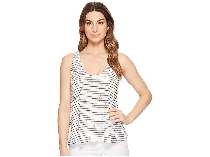 Joie Izobel (porcelain/dark Navy) Women's Sleeveless