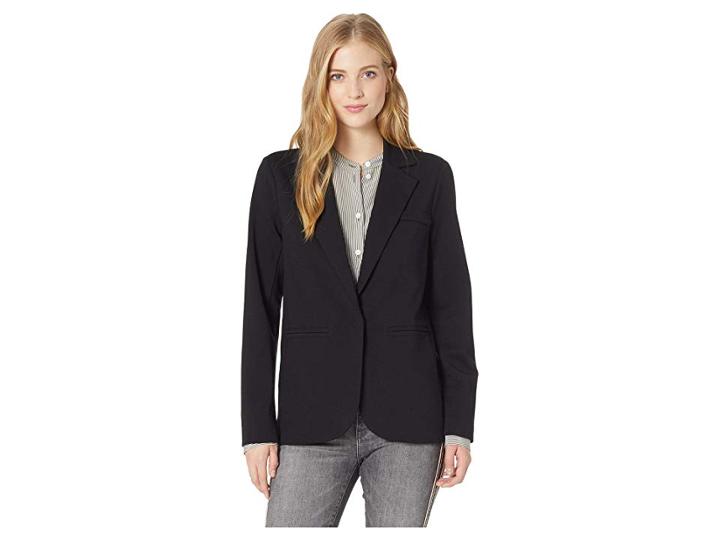Michael Stars Ponte Blazer (black) Women's Jacket