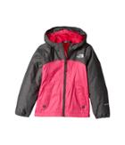 The North Face Kids Warm Storm Jacket (little Kids/big Kids) (petticoat Pink/graphite Grey Heather (prior Season)) Girl's Coat