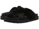 Sam Edelman Bianca (black Faux Fur/embossed Lizard Leather) Women's 1-2 Inch Heel Shoes