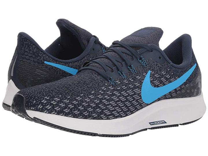 Nike Air Zoom Pegasus 35 (obsidian/blue Hero/gunsmoke/vast Grey) Men's Running Shoes