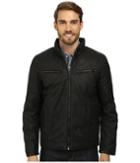 Vince Camuto Cotton Coated Reversible To Quilted Down Jacket (black) Men's Jacket