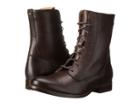 Frye Melissa Lace Short (dark Grey Smooth Vintage Leather) Cowboy Boots