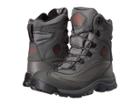 Columbia Bugaboottm Plus Iii Omni-heattm (charcoal/bright Red) Men's Cold Weather Boots