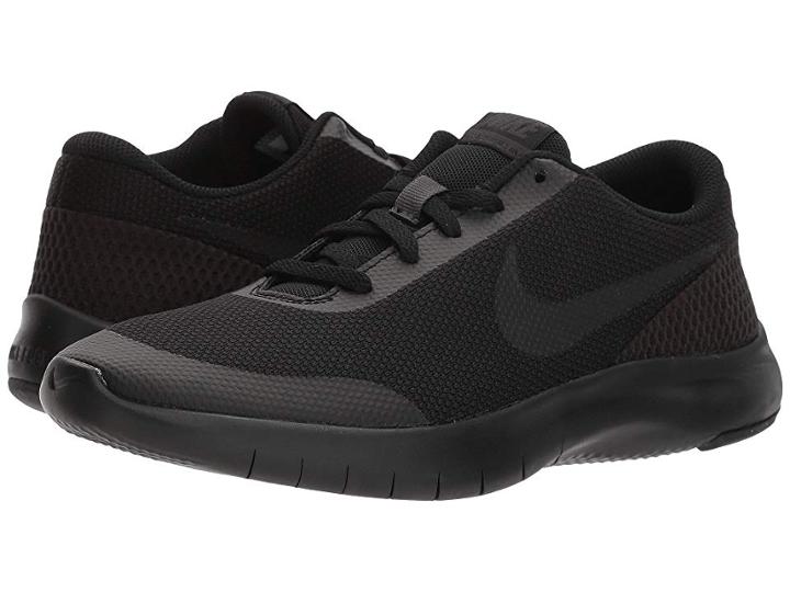 Nike Kids Flex Experience Run 7 (big Kid) (black/black/anthracite) Boys Shoes