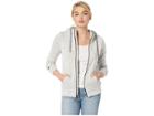Billabong Boundary Zip-up Fleece Top (grey Heather) Women's Fleece