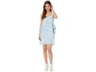 Juicy Couture Sketched Daisy Dress (blue Chill Sketched) Women's Dress